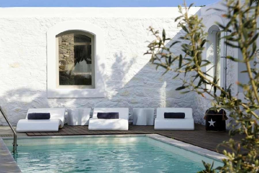 Villa Dafni 4Bed With Pool In Kalafatis Spilia Mykonos Town Extérieur photo